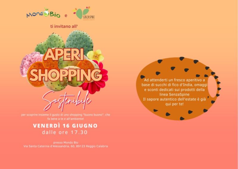 Locandina Aperishopping