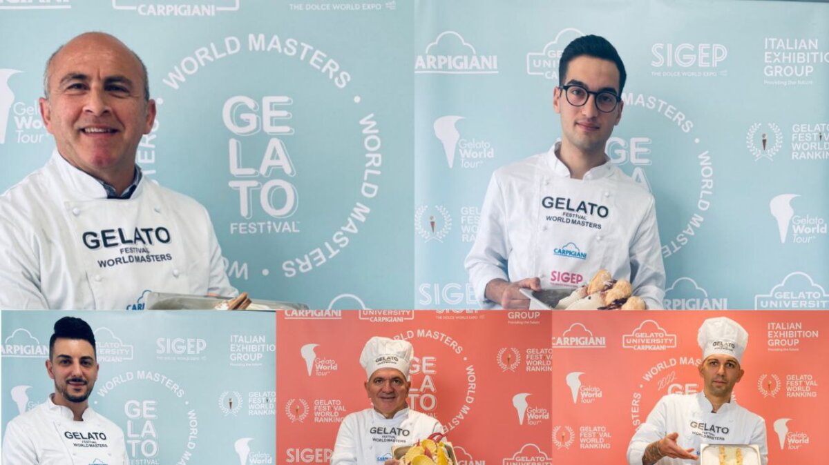 Semifinalisti Gelato World Masters