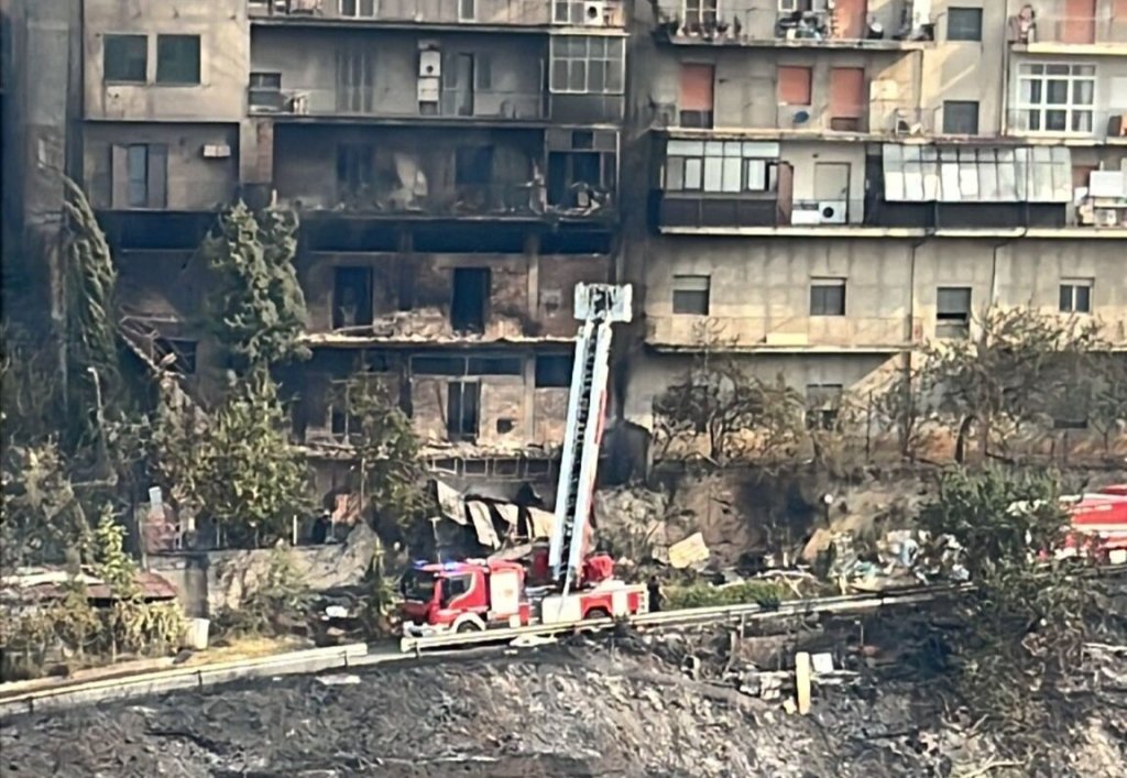 Incendio A Mosorrofa