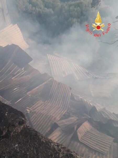 Incendio Capannone 1