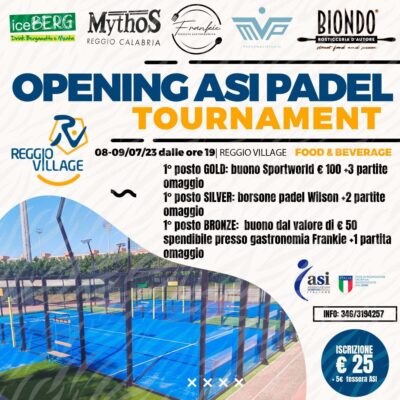 Locandina Padel