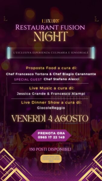 Locandina Fusion Night Luxury