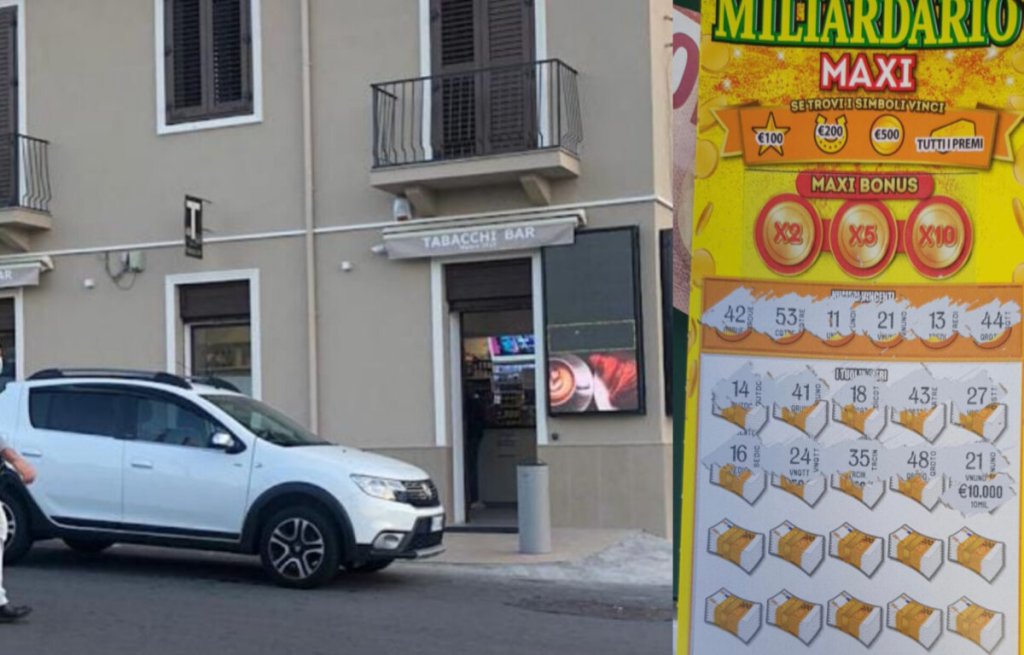 Vincita Miliardario Tabacchi Malara Paolo