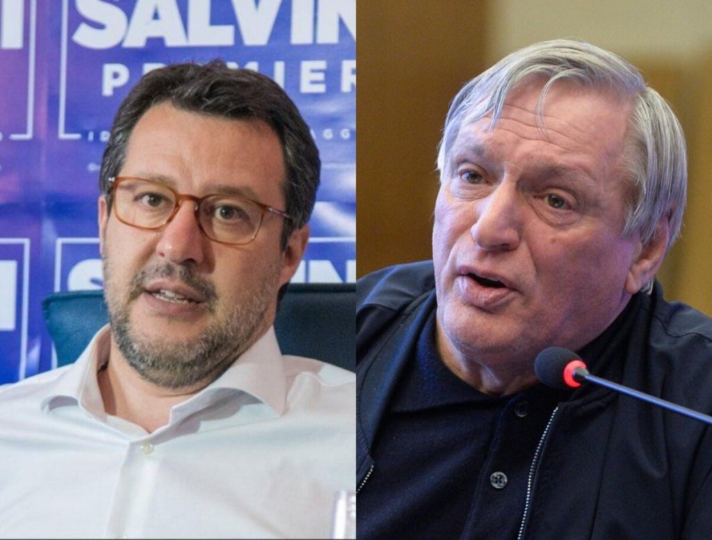 Don Ciotti Salvini