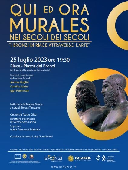 Locandina Murales Bronzi