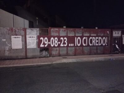 Reggina Striscione Ultras 1