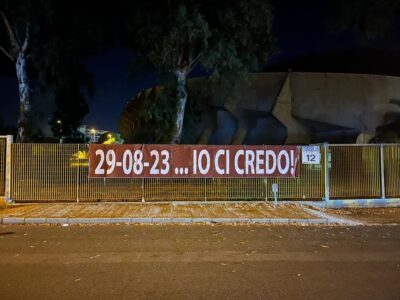 Reggina Striscione Ultras 4