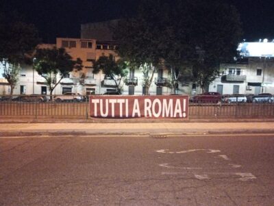 Reggina Striscione Ultras