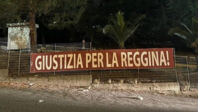 Reggina Striscione Ultras 5