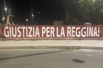 Reggina Striscione Ultras 6