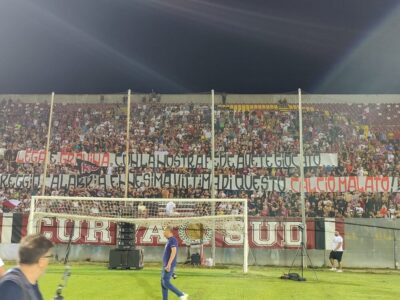 Striscione Contro Figc E Lega