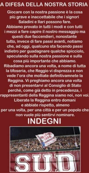 Curva Sud Reggina
