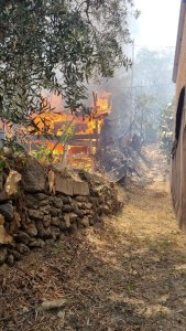 Incendio Pavigliana Polizia 2