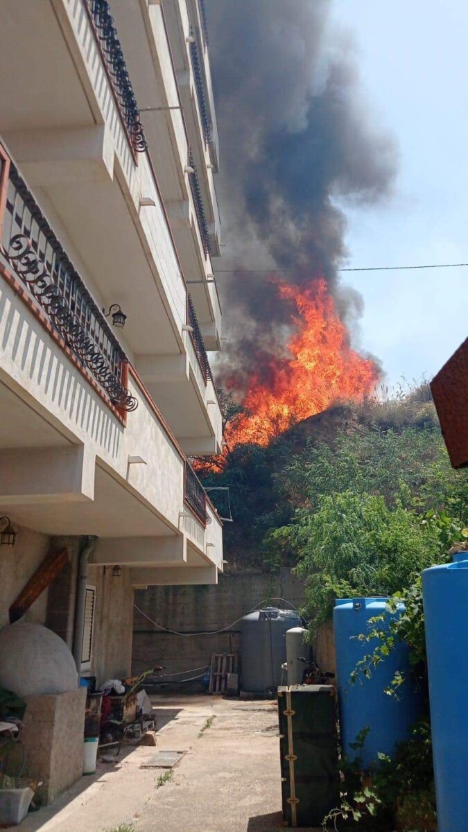 Incendio Pavigliana Polizia 3