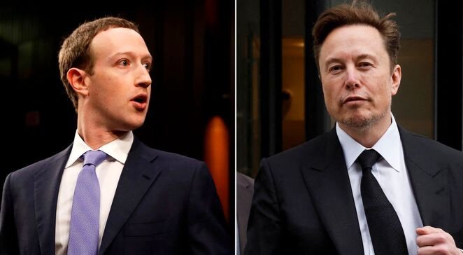 Mark Zuckerberg Elon Musk