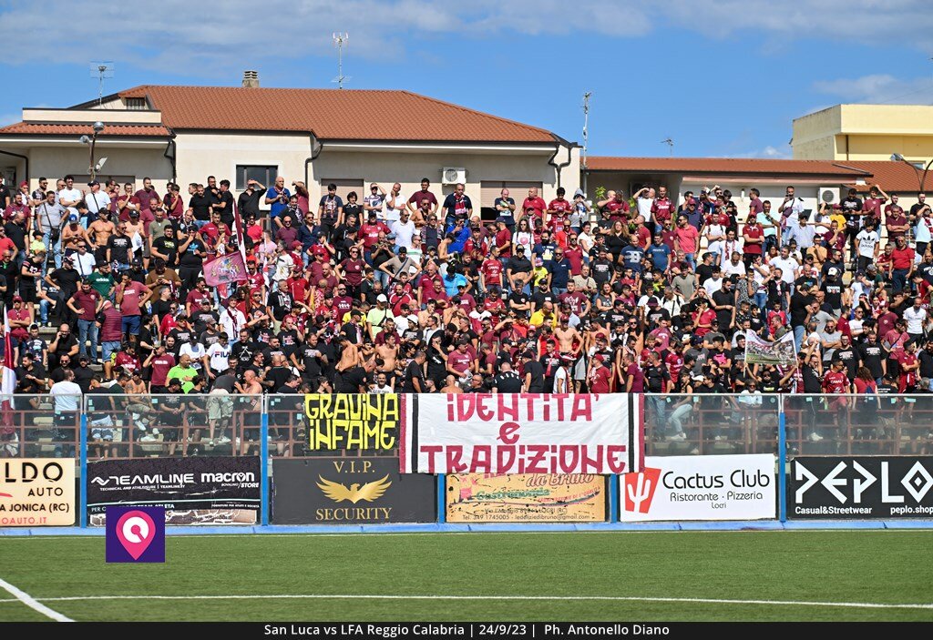 Tifosi Ultras Reggina LFA Reggio Calabria