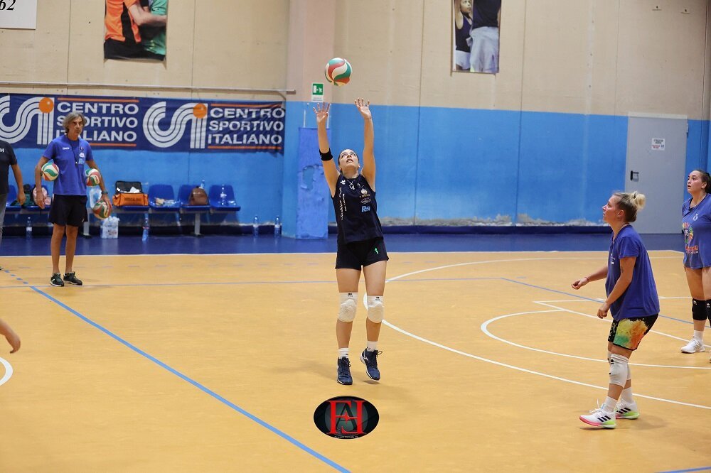 Allenamento Volley Reghion