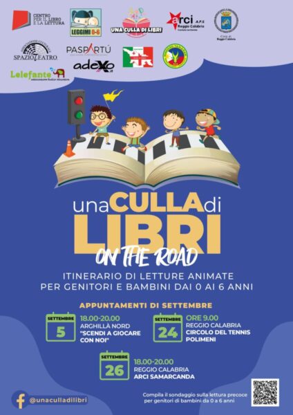 Locandina Culla Di Libri On The Road