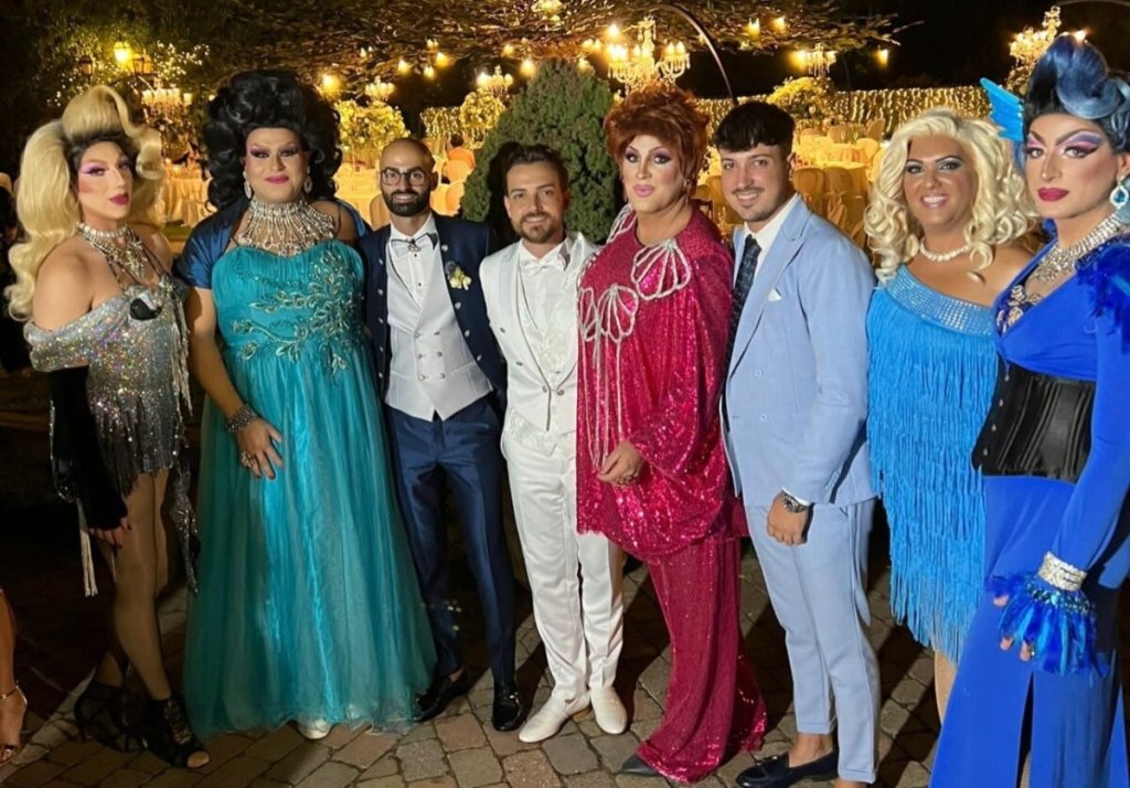 Matrimonio Valerio Scanu Drag Queen