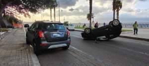 Incidente Lungomare Auto Ribaltata 2