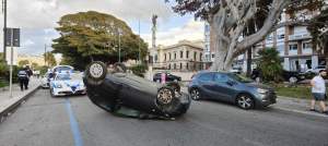 Incidente Lungomare Auto Ribaltata 3