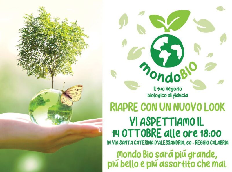 Locandina Mondo Bio Inaugurazione