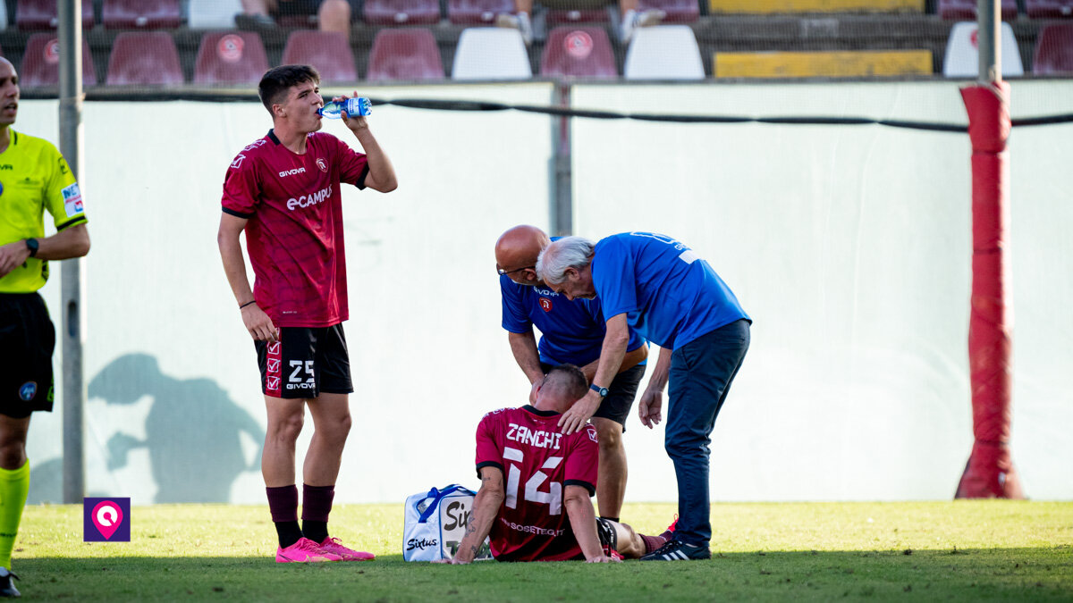 Reggina Lfa Reggio Zanchi Infortunio (2)