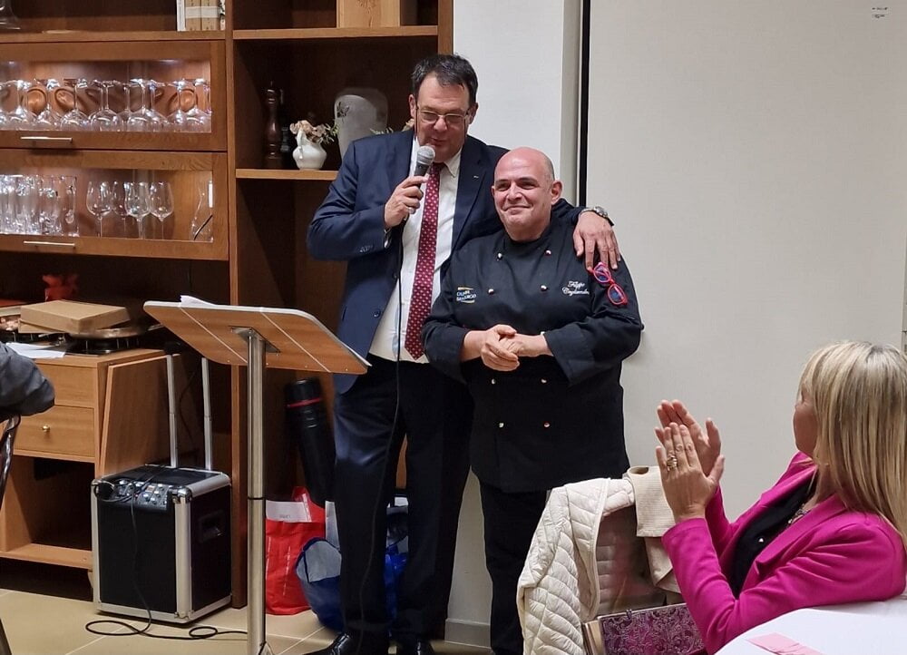 Chef Cogliandro E Paolo Cappelli Cerimoniere Lions