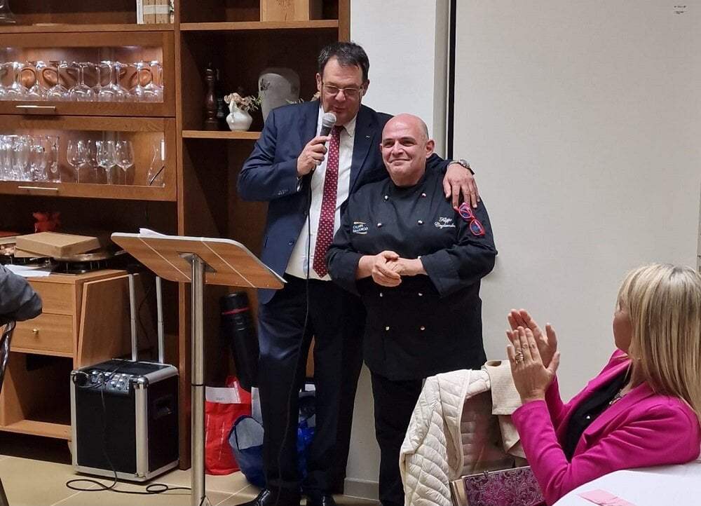 Chef Cogliandro E Paolo Cappelli Cerimoniere Lions