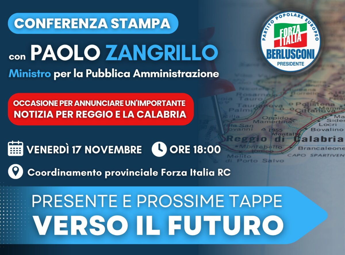 Conferenza Stampa Forza Italia RC