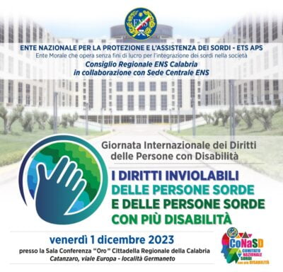 Locandina Giornata Mondiale Disabili