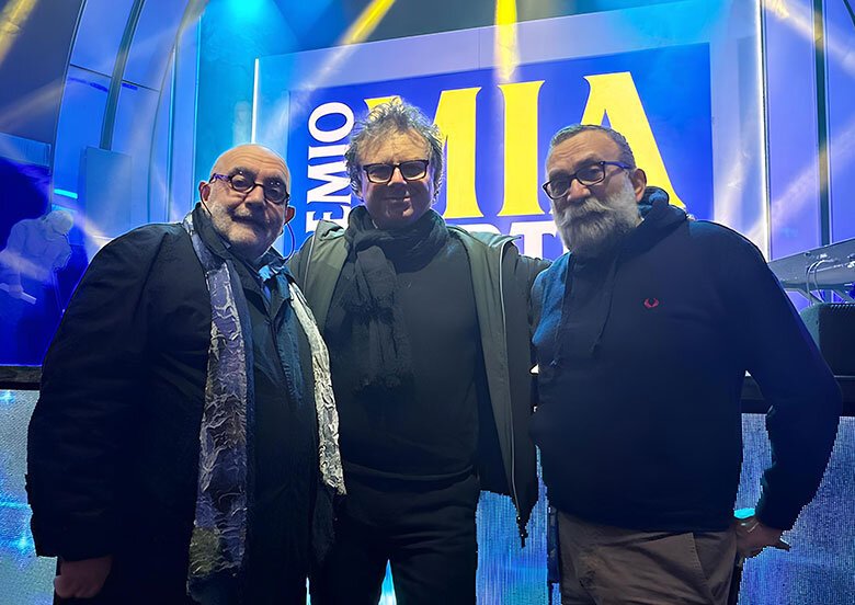 Nino Romeo Patron Con Franco Fasano Direttore Artistico E Filippo Broglia Ufficio Stampa Foto By RECmedia