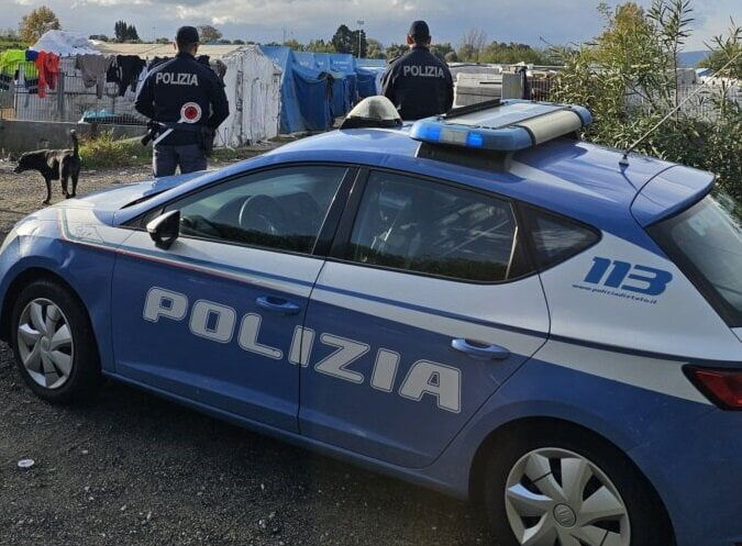 Polizia Tendopoli Gioia Tauro