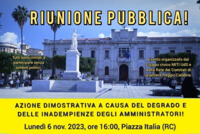 Riunione Pubblica Miti Uds Comitati