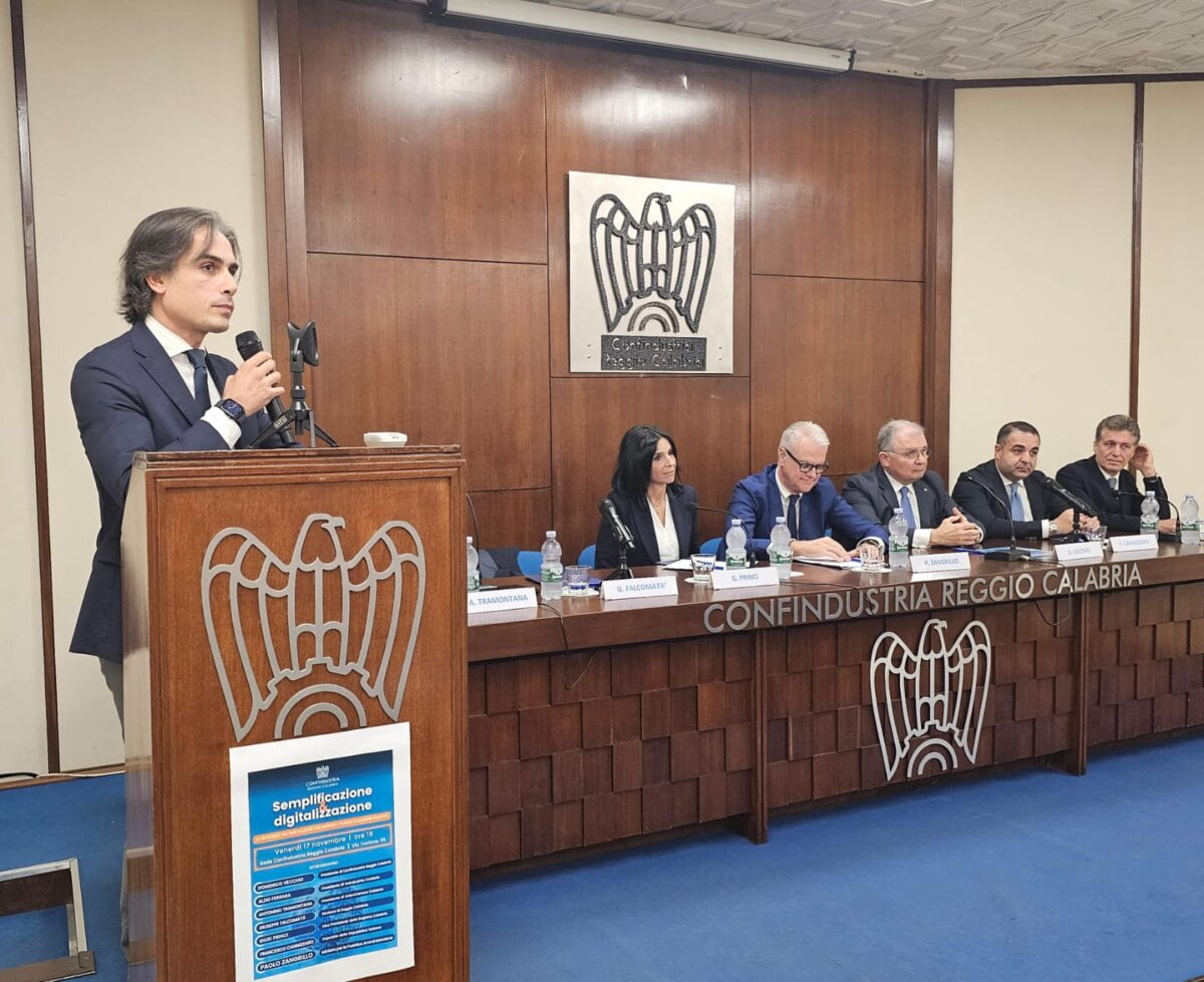 Sindaco Falcomatà Confindustria