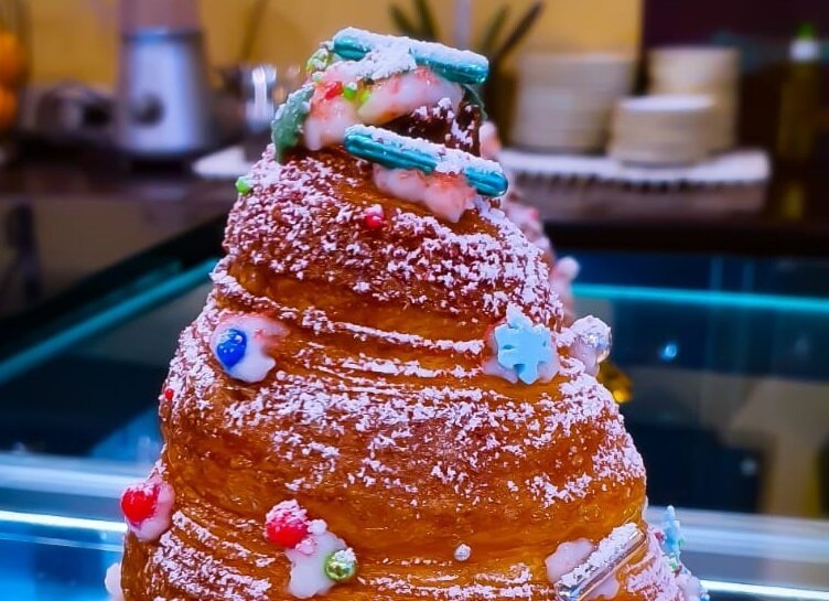 Cornetto Alberello Natale Krema