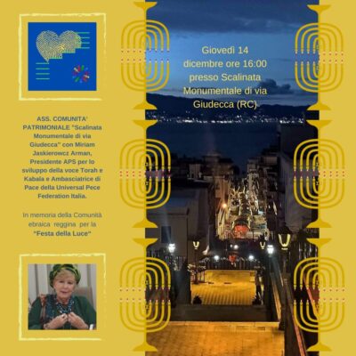 Locandina Festa Luce Giudecca