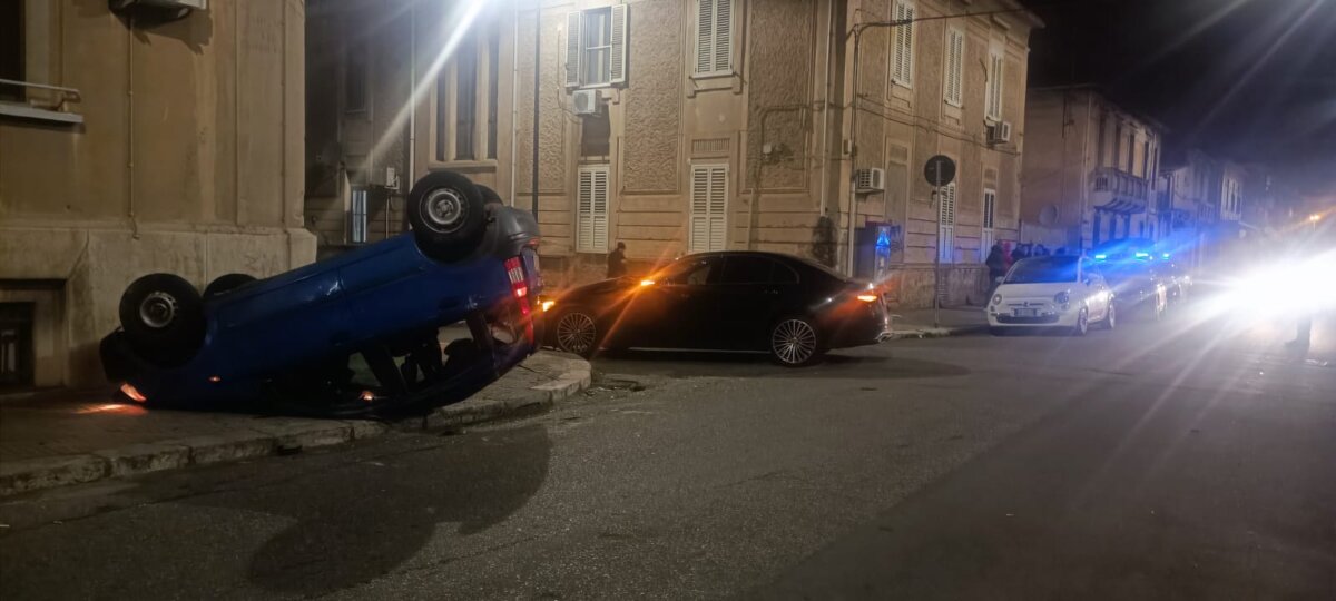 Incidente Auto Ribaltata 1