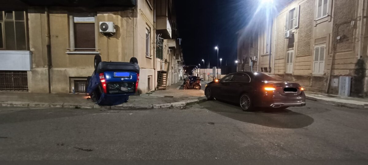 Incidente Auto Ribaltata 2