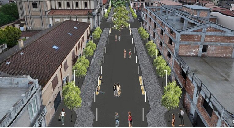 Piazza Luigi Razza Immagine Storica E Progetto 1