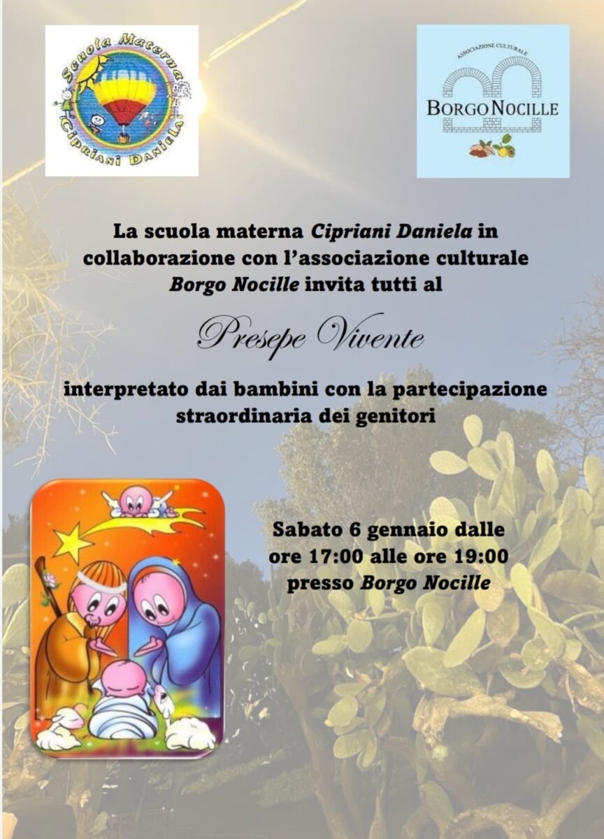 Presepe Vivente Borgo Nocille 6 Gennaio