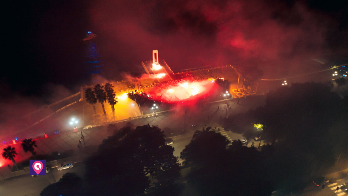 Reggina Ultras Festeggiamenti 110 Anni Via Marina (3)