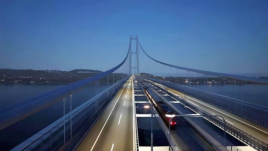 Ponte Sullo Stretto Di Messina (2)