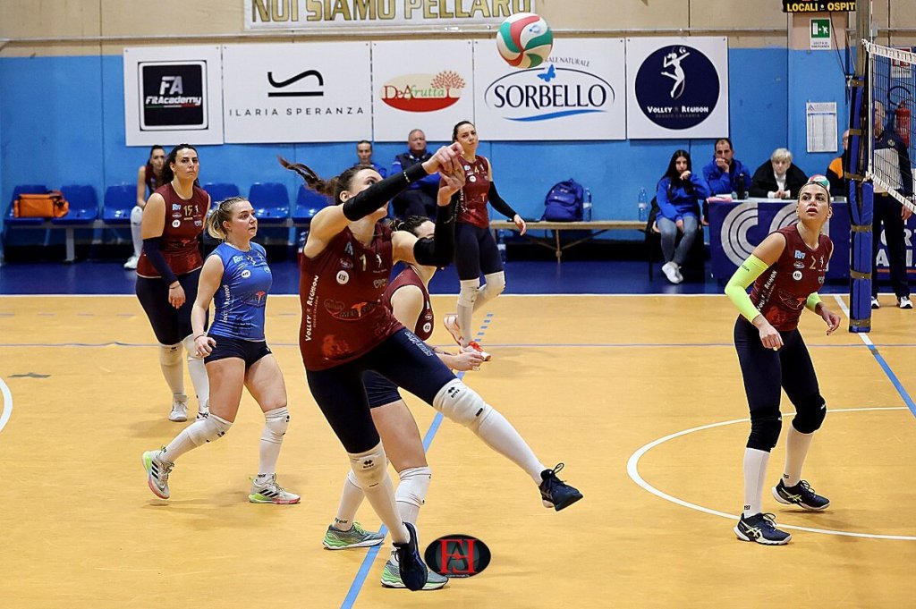 Reghio Volley Schiacciata Rete