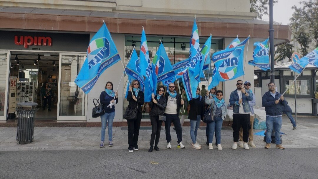 Sciopero Federdistribuzione Fisascat Filcams