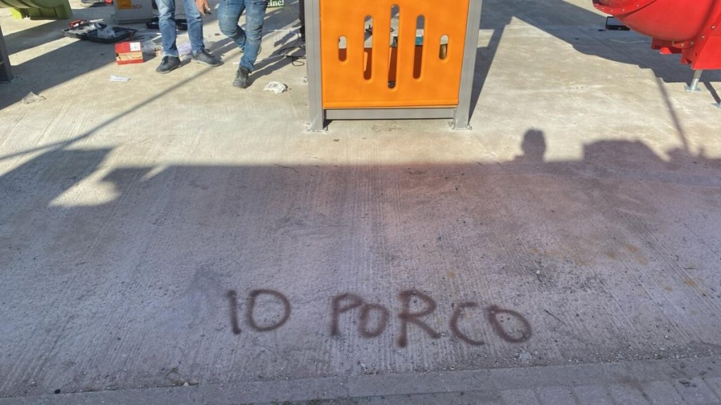 Giostre Vandalizzate Pellaro 2