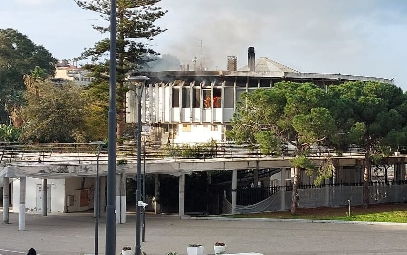 Incendio Torre Nervi