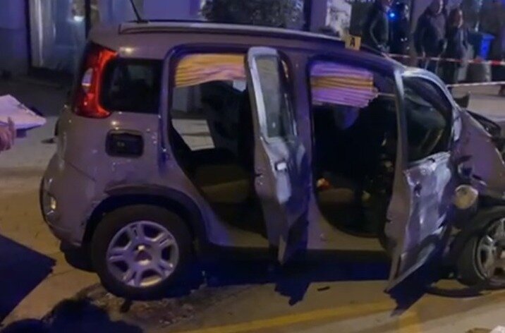 Inseguimento Catona Panda