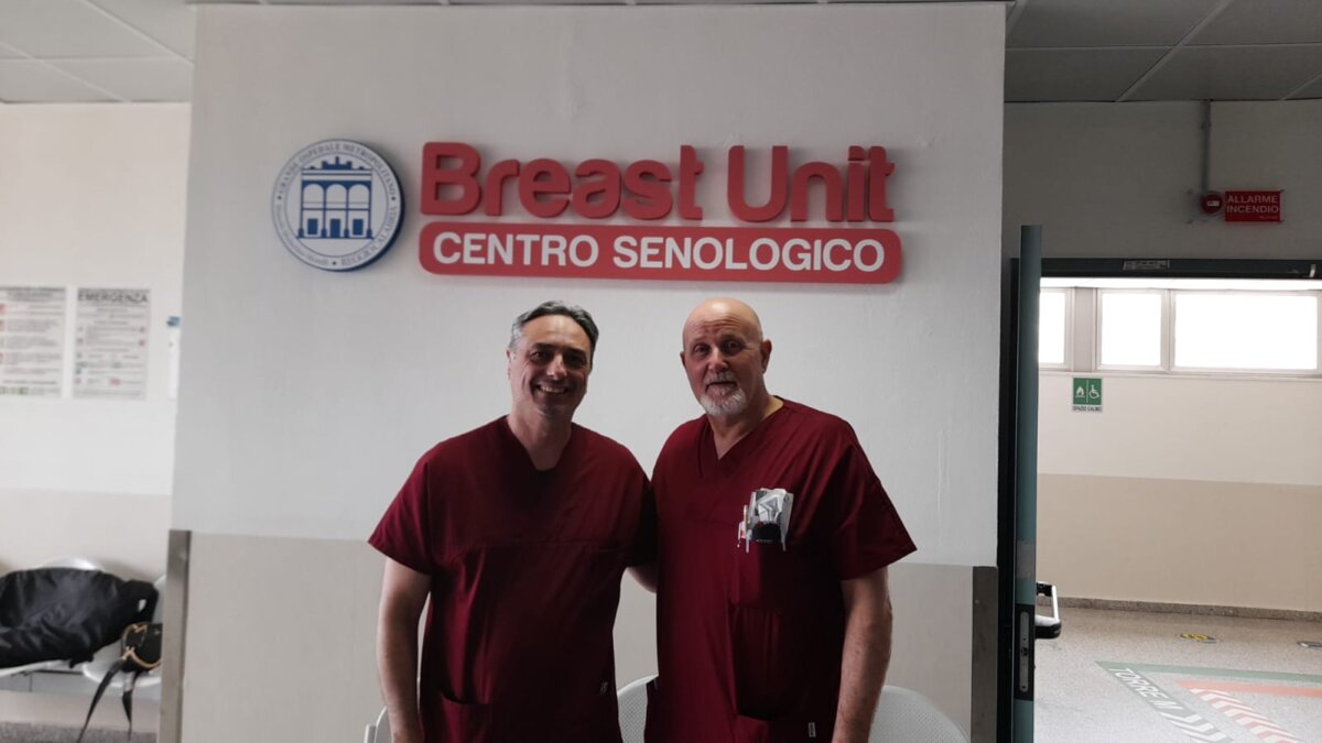 Foto Dr Laganà Giuseppe ( A Sinistra) E Dr Cedro Vincenzo (a Destra)
