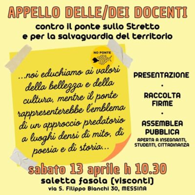 Appello Docenti Messina